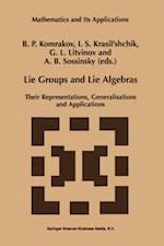 Lie Groups and Lie Algebras