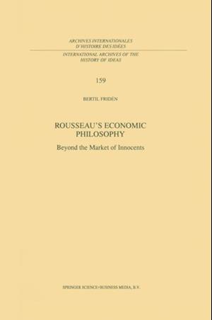 Rousseau's Economic Philosophy