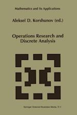 Operations Research and Discrete Analysis