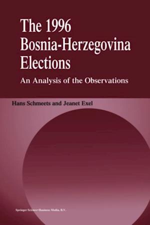 1996 Bosnia-Herzegovina Elections