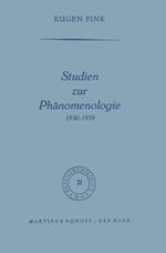 Studien zur Phänomenologie 1930–1939