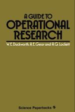 Guide to Operational Research