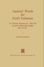 Aquinas’ Proofs for God’s Existence