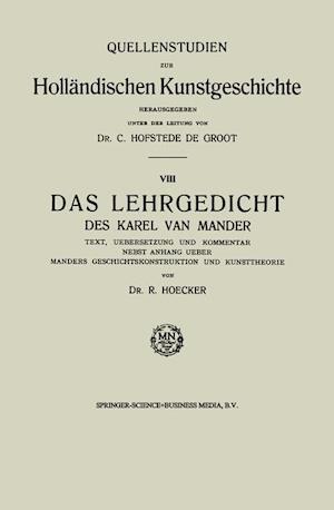 Das Lehrgedicht Des Karel Van Mander