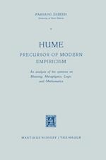 Hume Precursor of Modern Empiricism