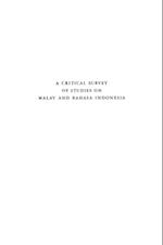 Critical Survey of Studies on Malay and Bahasa Indonesia