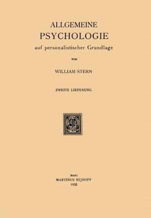 Allgemeine Psychologie auf personalistischer Grundlage