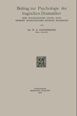 Beitrag zur Psychologie der tragischen Dramatiker