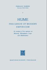 Hume Precursor of Modern Empiricism