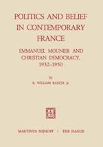 Politics and Belief in Contemporary France