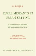 Rural migrants in urban setting