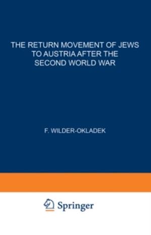 Return Movement of Jews to Austria after the Second World War