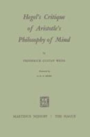 Hegel’s Critique of Aristotle’s Philosophy of Mind