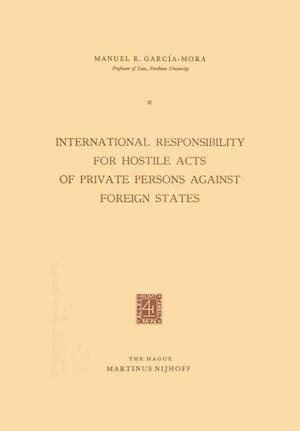 International Responsibility for Hostile Acts of Private Persons against Foreign States