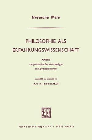 Philosophie ALS Erfahrungswissenschaft