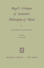 Hegel's Critique of Aristotle's Philosophy of Mind