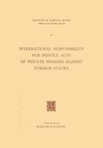 International Responsibility for Hostile Acts of Private Persons against Foreign States