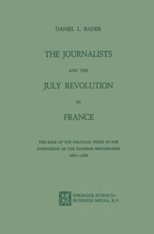 Journalists and the July Revolution in France