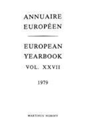 Annuaire Europeen / European Yearbook