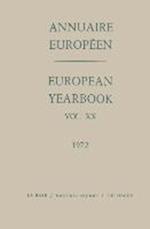 Annuaire Européen / European Year Book
