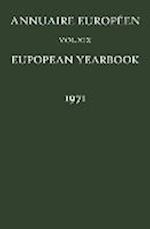 Annuaire Européen / European Yearbook