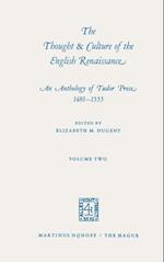 Thought & Culture of the English Renaissance