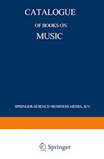 Catalogue of Books on Music