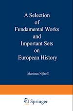 Selection of Fundamental Works and Important Sets on European History