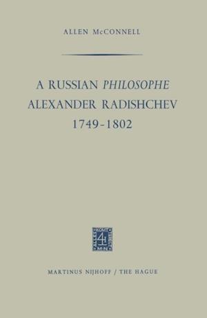 Russian Philosophe Alexander Radishchev