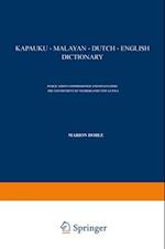 Kapauku - Malayan - Dutch - English Dictionary