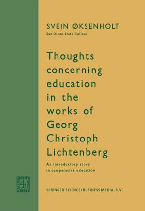 Thoughts Concerning Education in the Works of Georg Christoph Lichtenberg