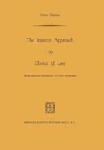 Interest Approach to Choice of Law