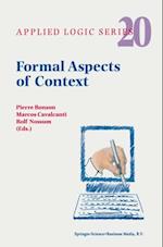 Formal Aspects of Context