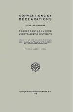 Conventions and Declarations