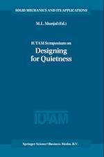 IUTAM Symposium on Designing for Quietness