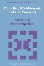 Means and Their Inequalities