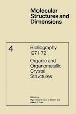 Bibliography 1971–72 Organic and Organometallic Crystal Structures