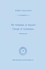 Formation of Husserl's Concept of Constitution