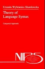 Theory of Language Syntax