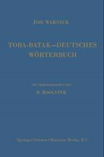 Toba-Batak—Deutsches Wörterbuch