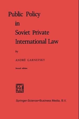 Public Policy in Soviet Private International Law