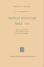 French Royalism Since 1870