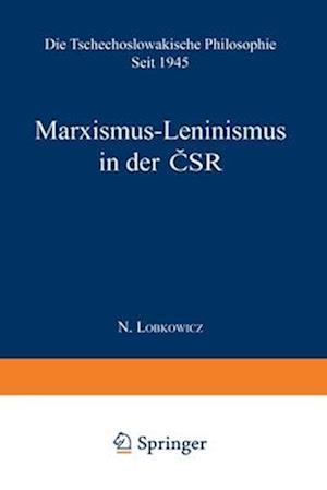 Marxismus-Leninismus in der &#268;SR