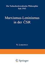 Marxismus-Leninismus in der &#268;SR