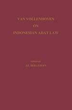 Van Vollenhoven on Indonesian Adat Law