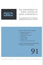 Management of Public Utilities by Local Authorities II