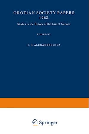 Studies in the History of the Law of Nations