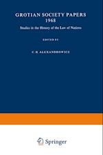 Studies in the History of the Law of Nations