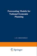Forecasting models for national economic planning