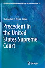 Precedent in the United States Supreme Court